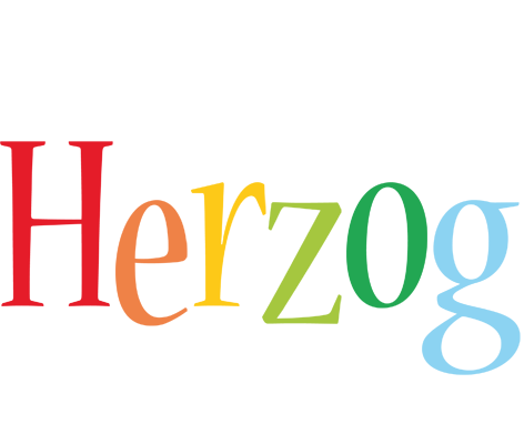 Herzog birthday logo