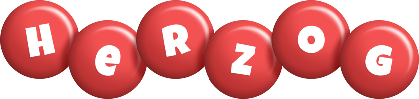 Herzog candy-red logo