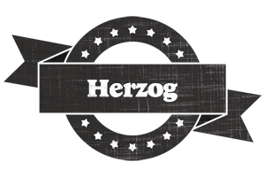 Herzog grunge logo