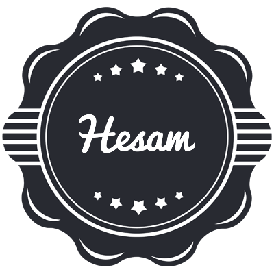 Hesam badge logo