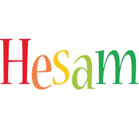 Hesam birthday logo