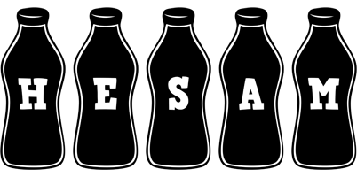 Hesam bottle logo