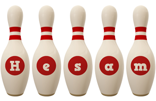 Hesam bowling-pin logo