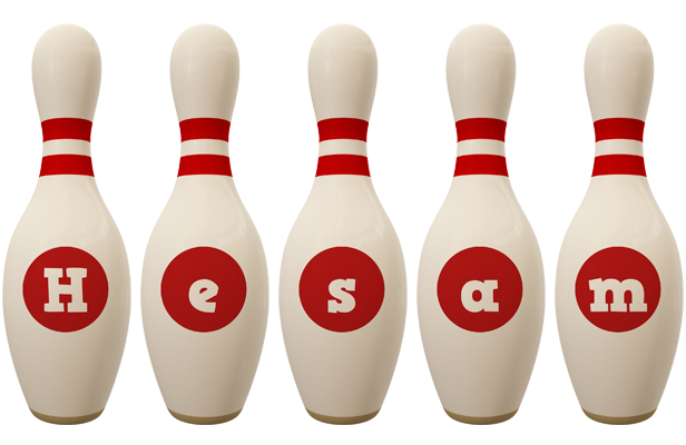 Hesam bowling-pin logo