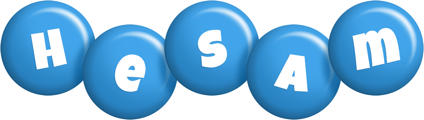 Hesam candy-blue logo