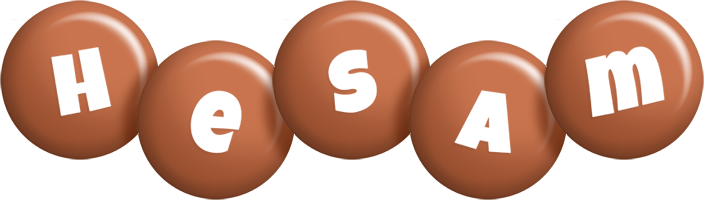 Hesam candy-brown logo