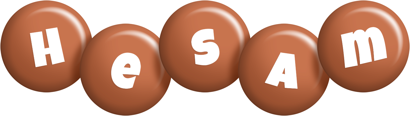 Hesam candy-brown logo