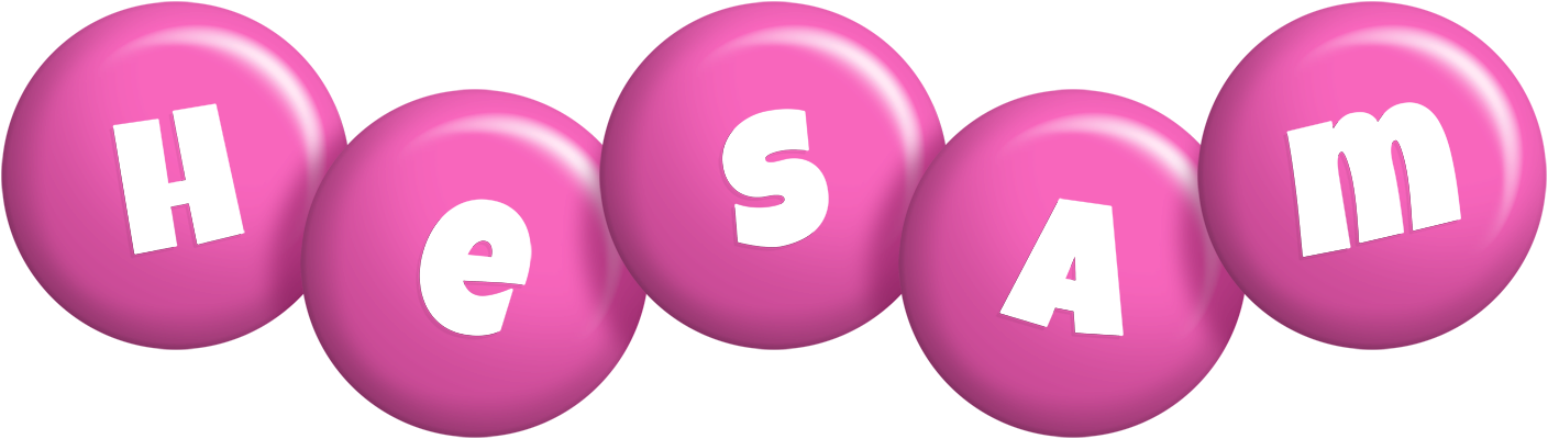 Hesam candy-pink logo