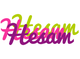 Hesam flowers logo