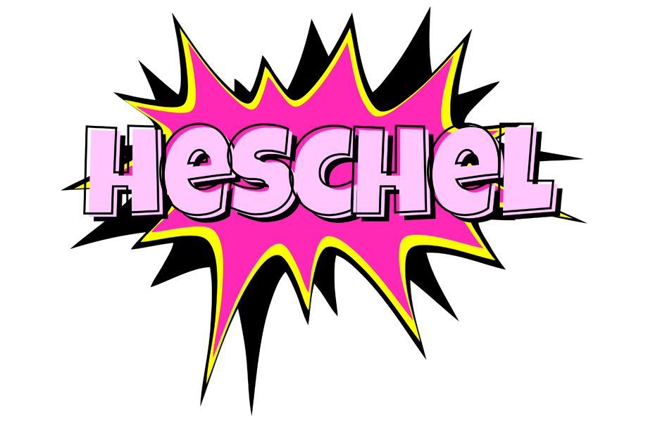 Heschel badabing logo