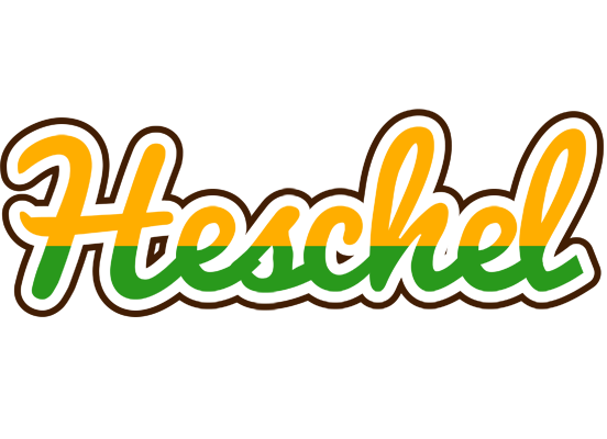 Heschel banana logo