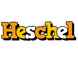 Heschel cartoon logo