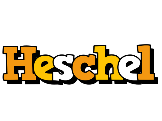 Heschel cartoon logo