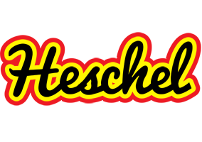 Heschel flaming logo