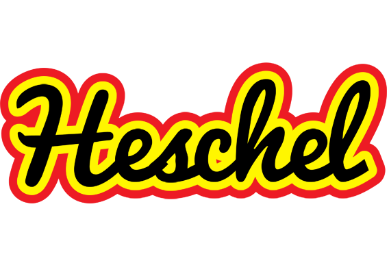 Heschel flaming logo