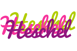 Heschel flowers logo