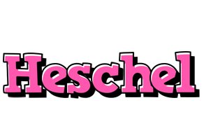 Heschel girlish logo