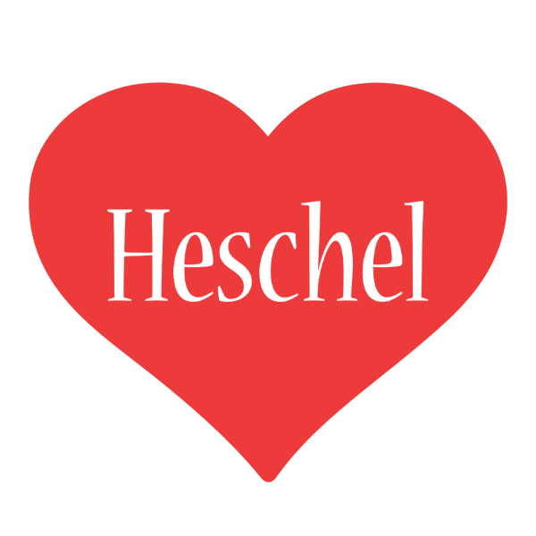 Heschel love logo