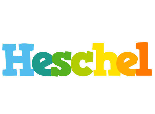 Heschel rainbows logo