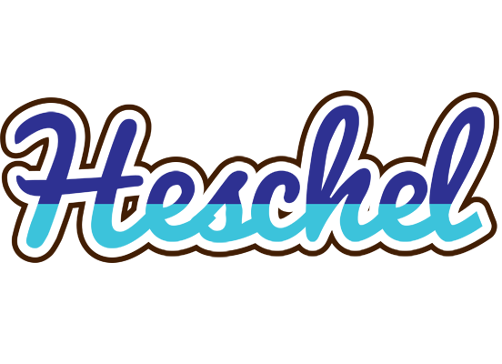 Heschel raining logo