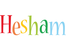 Hesham birthday logo