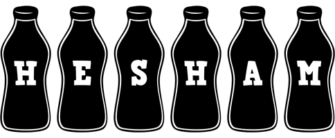 Hesham bottle logo