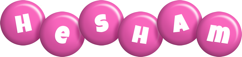 Hesham candy-pink logo