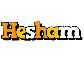 Hesham cartoon logo