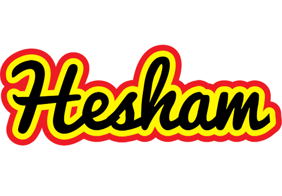 Hesham flaming logo