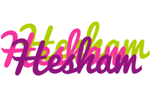 Hesham flowers logo