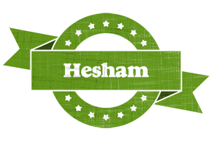 Hesham natural logo