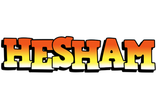 Hesham sunset logo