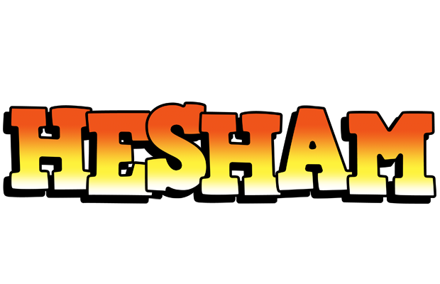 Hesham sunset logo