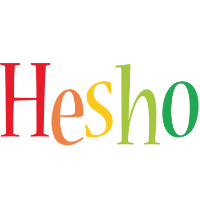 Hesho birthday logo