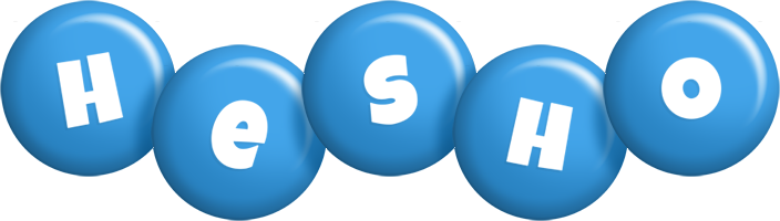 Hesho candy-blue logo