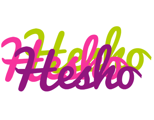 Hesho flowers logo