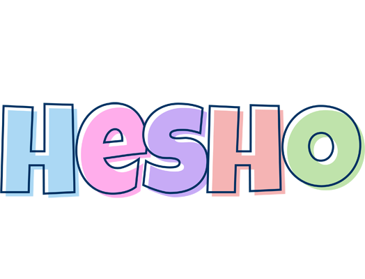 Hesho pastel logo