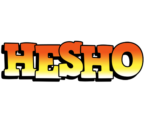 Hesho sunset logo