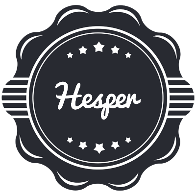Hesper badge logo