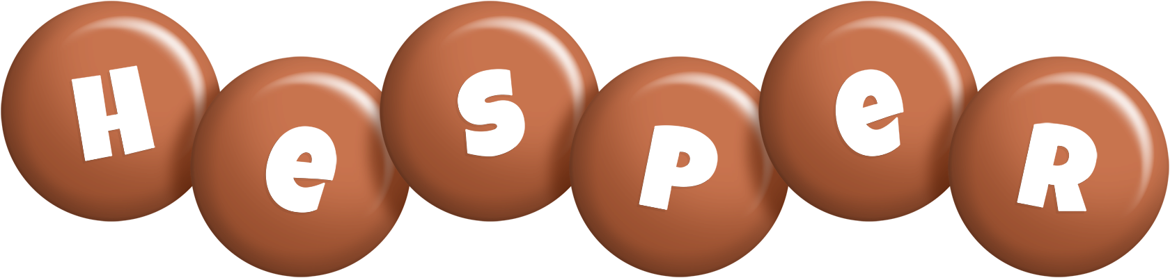 Hesper candy-brown logo