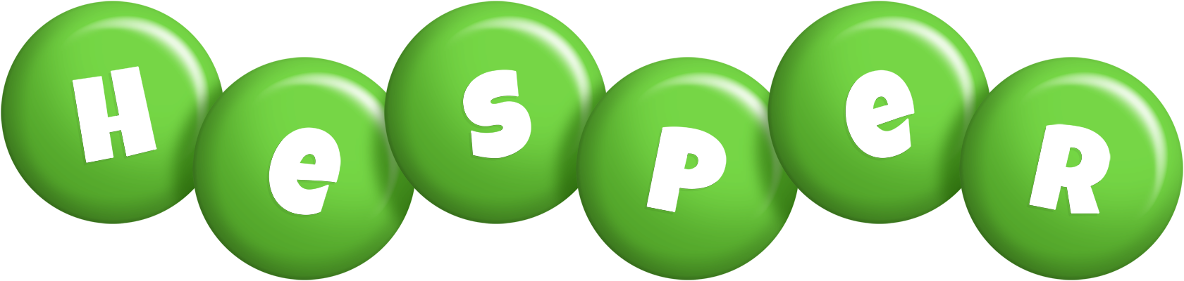 Hesper candy-green logo