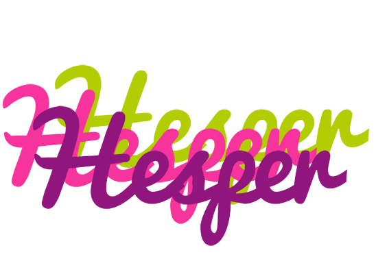 Hesper flowers logo