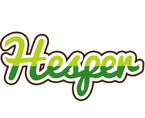 Hesper golfing logo