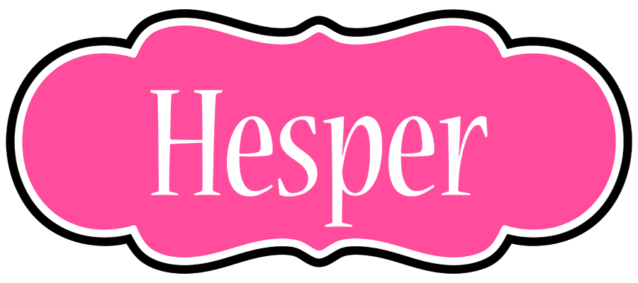 Hesper invitation logo