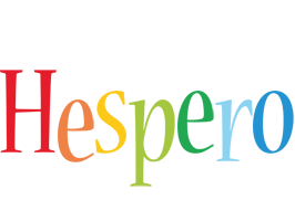 Hespero birthday logo