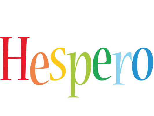 Hespero birthday logo