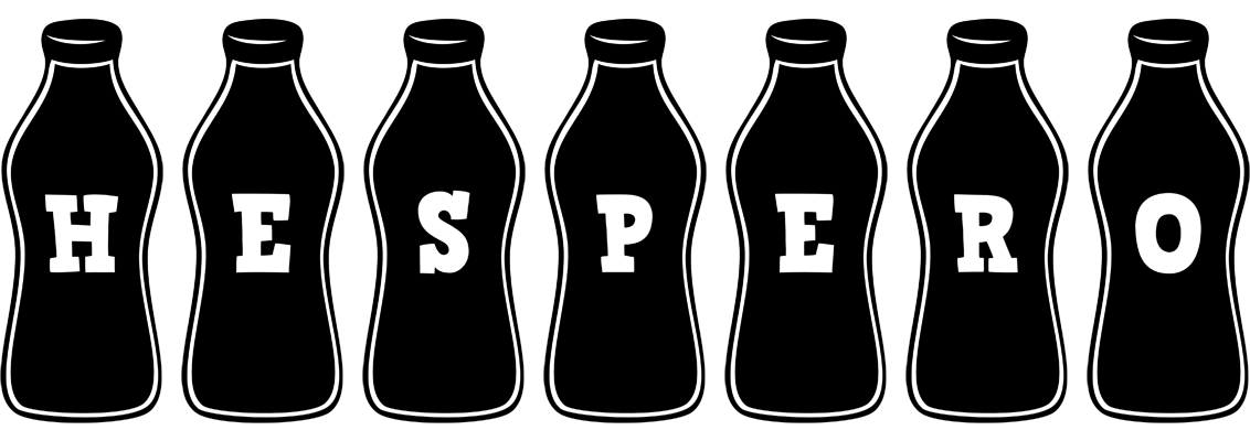 Hespero bottle logo