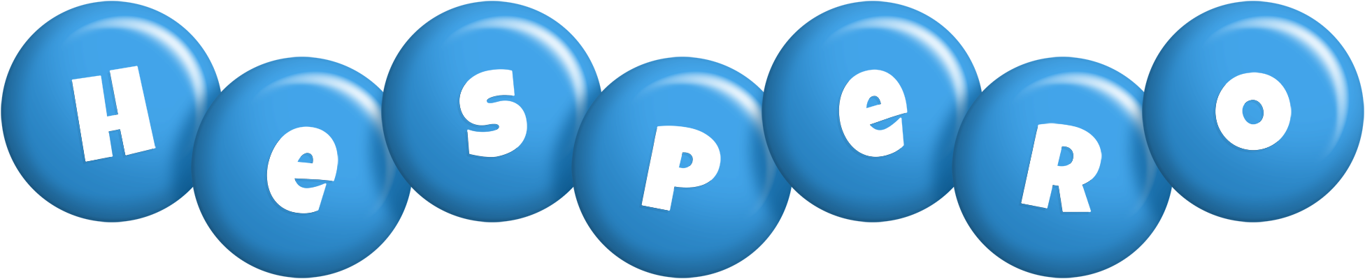 Hespero candy-blue logo
