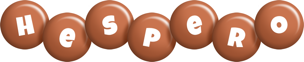 Hespero candy-brown logo