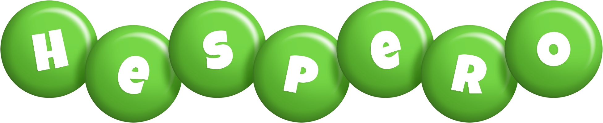Hespero candy-green logo